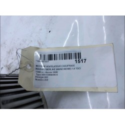 MOTEUR VENTILATEUR CHAUFFAGE