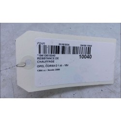 RESISTANCE DE CHAUFFAGE